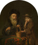 Twee leeftijden - Godfried Schalcken — weergave van het kunstwerk