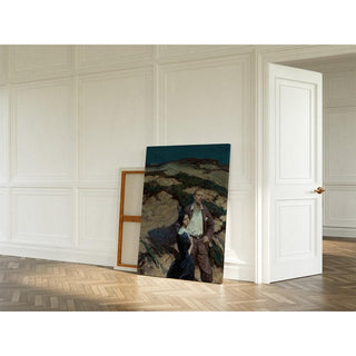 Gold Hands - Dean Cornwell | Reproduction Tableau Décoration murale affiche copie