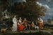 Family Grouping in a Landscape, Southern Netherlands - Gonzales Coques — artwork view