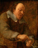 Touche - Gonzales Coques — weergave van het kunstwerk