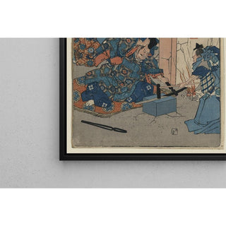 Gotobain - Utagawa Kuniyoshi | Reproduction Tableau Décoration murale affiche copie