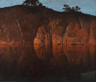 Gottfrid Kallstenius - After Sunset Motif from the Archipelago.webp
