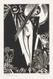 Woman standing sun moon and flowers - Gottfried Graf — artwork view