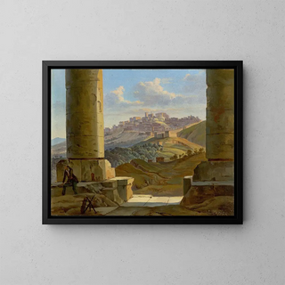 Gottlob Michael Wentzel - Sicilian landscape.webp