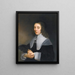Portret van Dorothée Berck d'Alblasserdam 1593-1684 echtgenote van Joseph Coymans - Govert Flinck — ingelijst kunstwerk aan de muur