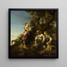 Granida et Daifalo - Jan van Noordt — framed artwork on a wall