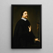 Portrait of a Prelate - Gérard Douffet — framed artwork on a wall