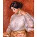 Reproductie van het schilderij Graziella - Pierre-Auguste Renoir