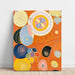 Reproductie van het schilderij Groep IV, nr. 3, De Tien Grootsten, Jeugd - Hilma af Klint