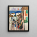 Rue de Palma - Gösta Sandels — framed artwork on a wall