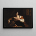 Caritas Romana - Guercino | Schilderij — ingelijst kunstwerk aan de muur