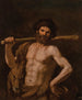 Hercule - Guercino — weergave van het kunstwerk