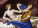 Joseph en Potifars vrouw - Guercino — weergave van het kunstwerk