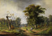 Vacher au repos au bord de la forêt - Guido Hampe — weergave van het kunstwerk