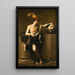 David met het hoofd van Goliath - Guido Reni — ingelijst kunstwerk aan de muur