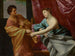 van Joseph en de vrouw van Potifar - Guido Reni — weergave van het kunstwerk