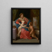 Maagd met Kind met Sint-Jan de Doper - Guido Reni — ingelijst kunstwerk aan de muur