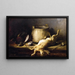 Jachttrofee - Guillaume-Romain Fouace — ingelijst kunstwerk aan de muur