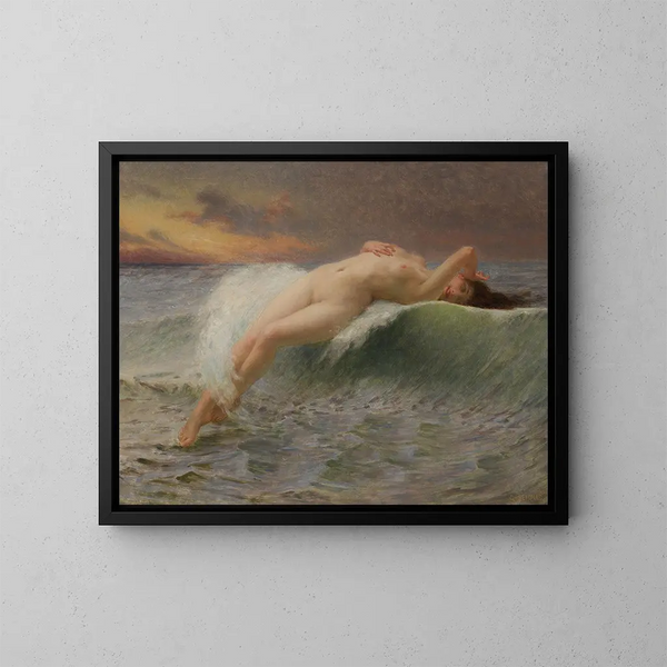 De Golf - Guillaume Seignac — ingelijst kunstwerk aan de muur