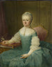 van een familieportret van een dame van de familie van de Poll, misschien Anna Maria Dedel, echtgenote van Jan van de Poll - Guillaume de Spinny — weergave van het kunstwerk