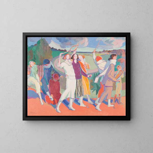 Sport - Guillermo Laborde — ingelijst kunstwerk aan de muur