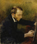 portret van de schilder Eero Järnefelt - Gunnar Berndtson — weergave van het kunstwerk
