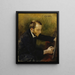portret van de schilder Eero Järnefelt - Gunnar Berndtson — ingelijst kunstwerk aan de muur