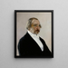 Portret van Zacharie Topelius - Gunnar Berndtson — ingelijst kunstwerk aan de muur