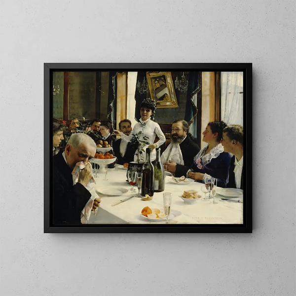 De bruiloftsgezang - Gunnar Berndtson — ingelijst kunstwerk aan de muur