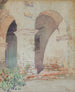 Mission San Juan Capistrano - Gunnar Mauritz Widforss — weergave van het kunstwerk