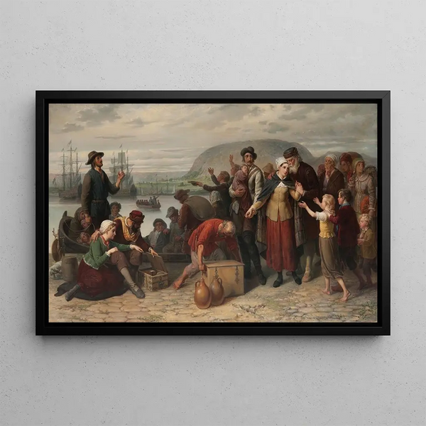 Gustaf Henrik Brusewitz - The First Emigration from Gothenburg to New Sweden.webp