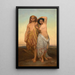 La Sulamite - Gustaf Wappers — framed artwork on a wall