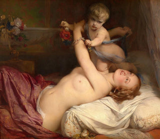 Gustaf Wappers - Young Mother with Child.webp