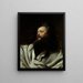 Een acteur in de rol van koning Lear - Gustav Adolf Barthel — ingelijst kunstwerk aan de muur