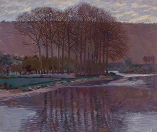 Gustav Bamberger - Schwarze Lacke bei Krems.webp