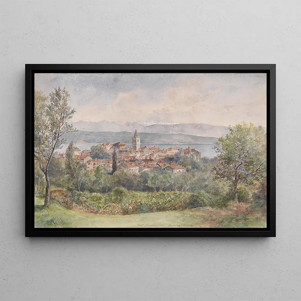 Gustav Barbarini - Blick auf Lovran.webp