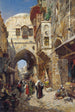 Rue David Jérusalem - Gustav Bauernfeind — weergave van het kunstwerk