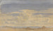 Studie van wolken - Gustav Friedrich Papperitz — weergave van het kunstwerk