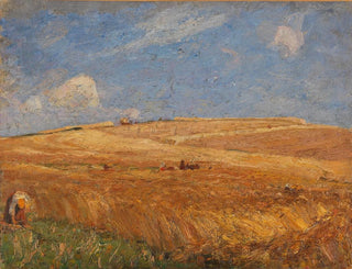 Gustav Kampmann - Landschaft mit Kornfeld.webp