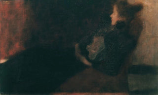 Gustav Klimt - Dame am Kamin.webp