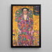 Portret van Eugenia Primavesi - Gustav Klimt — ingelijst kunstwerk aan de muur