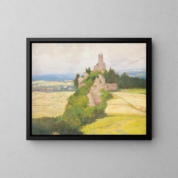 Frédéric - Gustav Macoun — ingelijst kunstwerk aan de muur