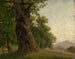 Studie van een boom - Gustav Osterroht — weergave van het kunstwerk