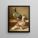 C. hispid - Gustav Prütz — framed artwork on a wall