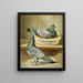 Livia de la campagne - Gustav Prütz — framed artwork on a wall