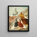 English Barbus Tumblers Painting - Gustav Prütz — framed artwork on a wall