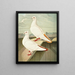 Colorful Tail Tumbler Painting - Gustav Prütz — framed artwork on a wall