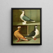 Indian Cups Painting - Gustav Prütz — framed artwork on a wall