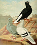 van Duitse meisjes met witte staart borduren - Gustav Prütz — weergave van het kunstwerk
