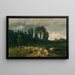 Voor de storm - Gustav Ranzoni — ingelijst kunstwerk aan de muur